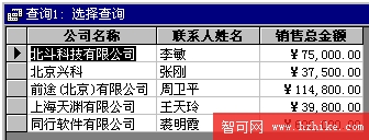 Access9.7 匯總數據 三聯