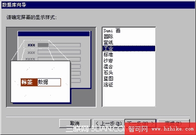 Access3.5 屏幕顯示方式和打印報表樣式 三聯